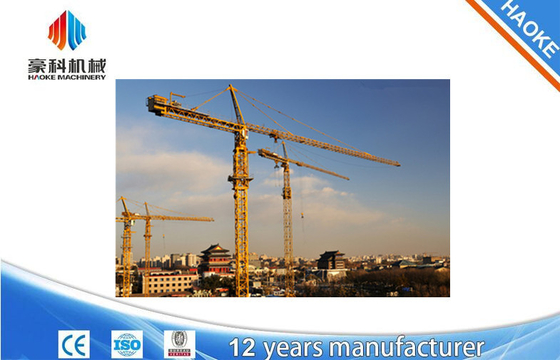 50M Horziontal Jib Frame Tower Crane Construction 5 Wall - Attached Frame