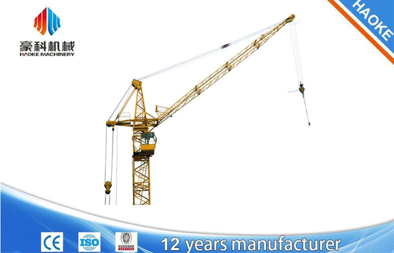 Customized QTZ Series Tower Crane Hire Slewing Speed 0.62 m / min