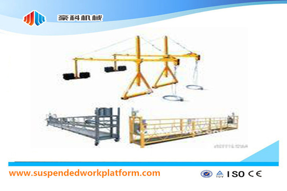 Steel / Hot Galvanized / Aluminium Alloy Rope Suspended Platform 1.5KW 380V 50HZ