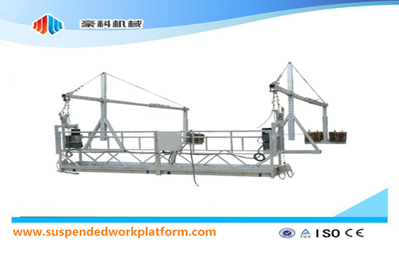 Steel / Aluminum Suspended Working Platform Safety ZLP1000 380V / 220V / 415V